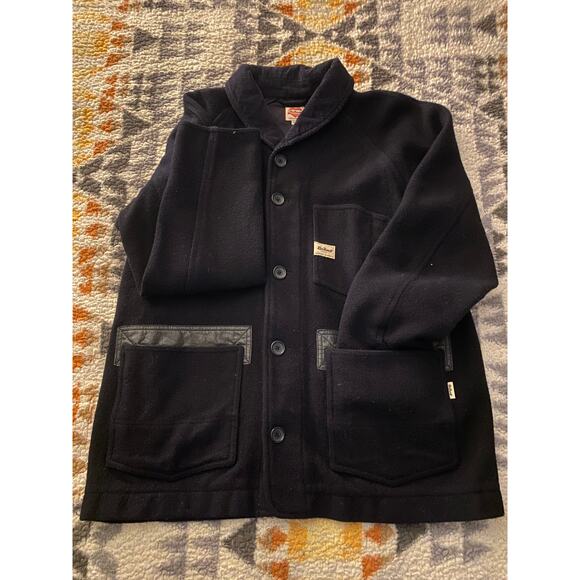 Carhartt Heritage WIP "Wilson Jacket" navy blue sz xlarge - Picture 1 of 11
